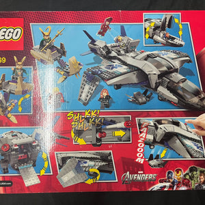 LEGO Marvel - Quinjet Aerial Battle 6869 FRENLY BRICKS - Open 7 Days