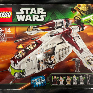 LEGO Star Wars Republic Gunship 75021 FRENLY BRICKS - Open 7 Days