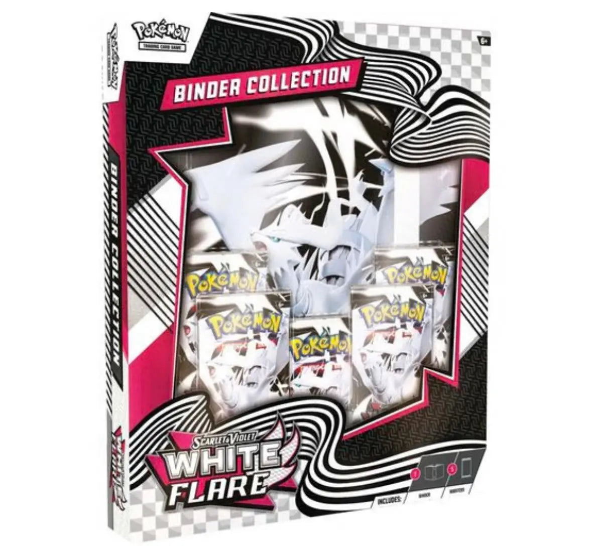 Pokemon TCG White Flare Binder Collection Sealed FRENLY BRICKS - Open 7 Days