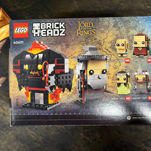 LEGO Brick Headz Gandalf the Grey #185 Balrog #186 Lord of the Rings Twin Pack 40631 FRENLY BRICKS - Open 7 Days