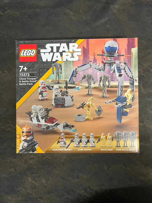 LEGO Star Wars Clone Troopers & Battle Droid Battle Pack 75372 FRENLY BRICKS - Open 7 Days