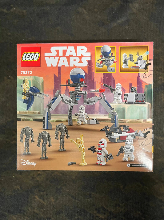 LEGO Star Wars Clone Troopers & Battle Droid Battle Pack 75372 FRENLY BRICKS - Open 7 Days