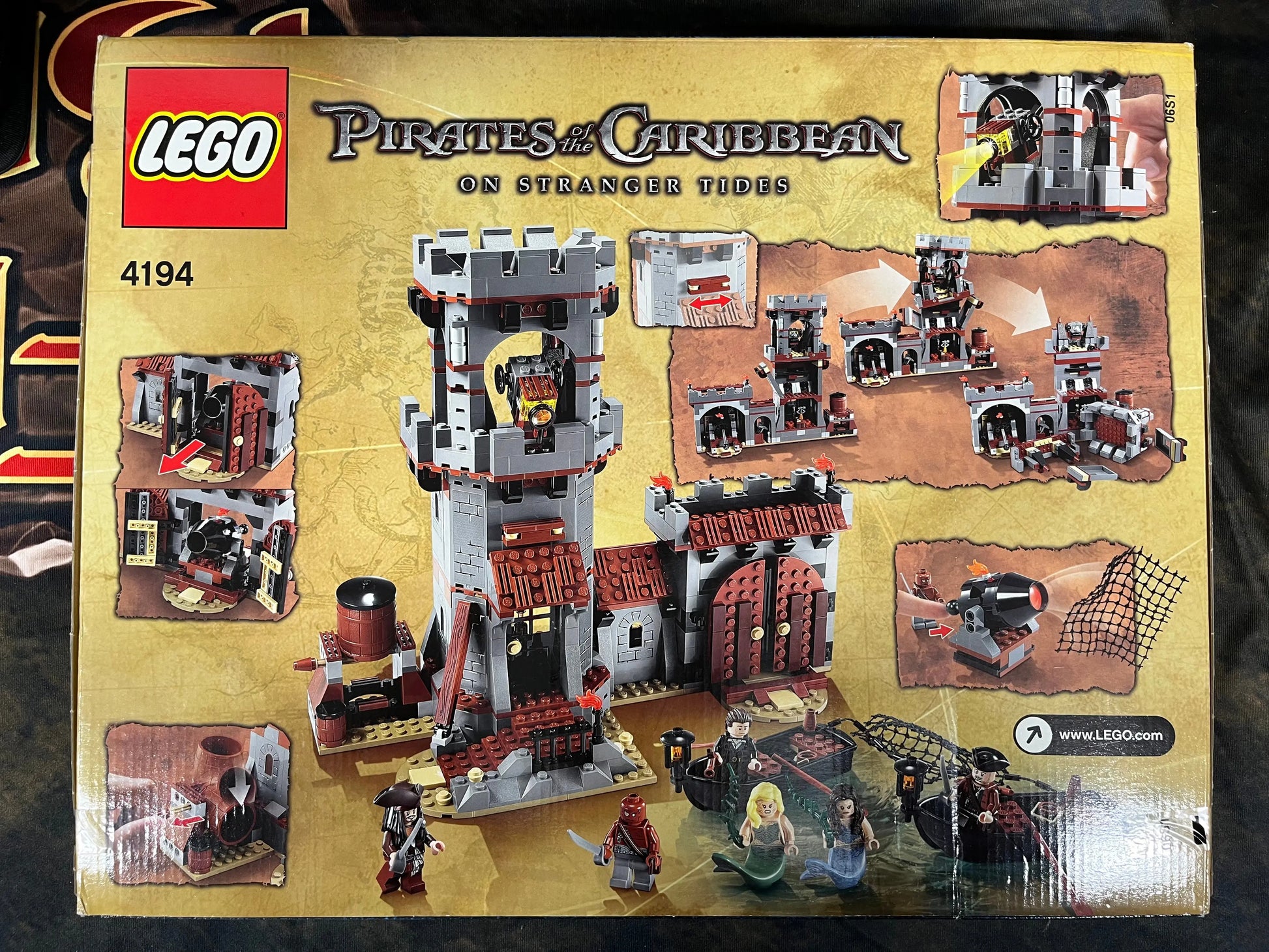 LEGO 4194 Pirates of the Carribean On Stranger Tides: Whitecap Bay FRENLY BRICKS - Open 7 Days