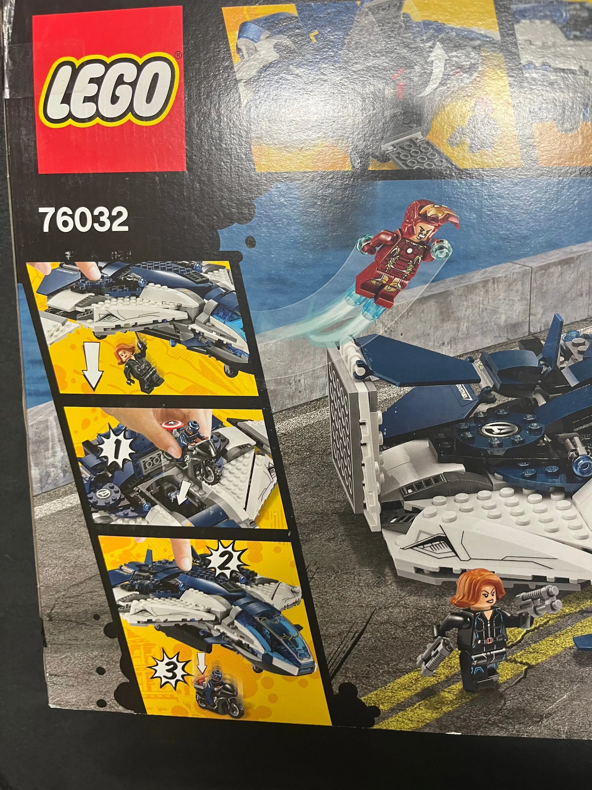 LEGO Marvel The Avengers Quinjet City Chase 76032 FRENLY BRICKS - Open 7 Days