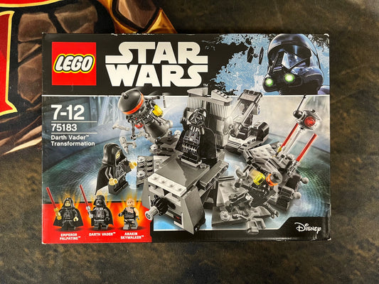 LEGO 75183 Star Wars: Darth Vader’s Transformation FRENLY BRICKS - Open 7 Days