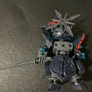 BANDAI SPIRITS SDW HEROES Sasuke Delta Gundam Color-coded Plastic Model (Build With Box) FRENLY BRICKS - Open 7 Days