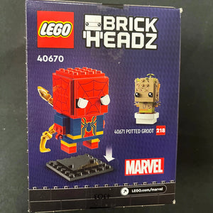 LEGO BrickHeadZ - Iron Spider-Man #217 40670 FRENLY BRICKS - Open 7 Days