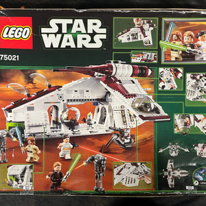 LEGO Star Wars Republic Gunship 75021 FRENLY BRICKS - Open 7 Days