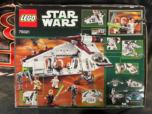 LEGO Star Wars Republic Gunship 75021 FRENLY BRICKS - Open 7 Days