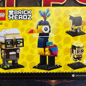 LEGO BrickHeadZ - Disney’s Up Russel #235 Carl #236 Kevin #237 FRENLY BRICKS - Open 7 Days