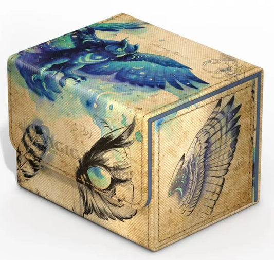 Ultimate Guard Sidewinder 100+ Xenoskin Deck Box - MTG Bloomburrow - Maha, Its Feathers Night FRENLY BRICKS - Open 7 Days