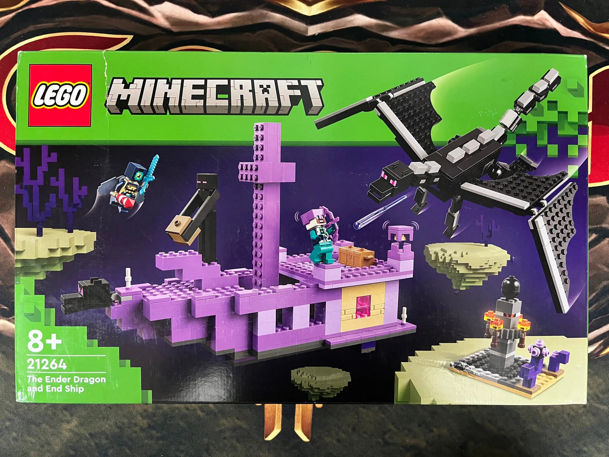 LEGO Minecraft - The Ender Dragon and End Ship FRENLY BRICKS - Open 7 Days