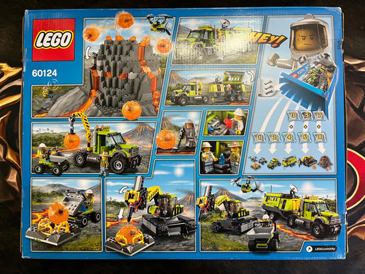 LEGO City - Volcano Exploration Base 60124 FRENLY BRICKS - Open 7 Days