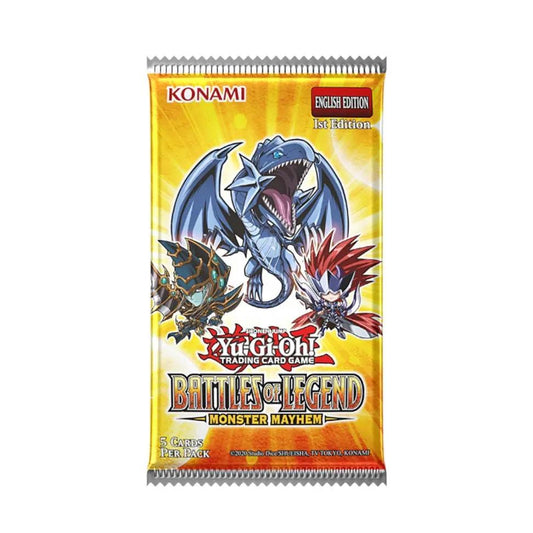 Yu-Gi-Oh! Trading Card Game Battles of Legend Monster Mayhem Booster FRENLY BRICKS - Open 7 Days