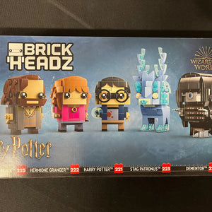 LEGO Brick Headz - Harry Potter 5 Pack - Sirius Black #225 Hermione Granger #222 Harry Potter #221 Stag Patronus #223 Dementor #224 FRENLY BRICKS - Open 7 Days