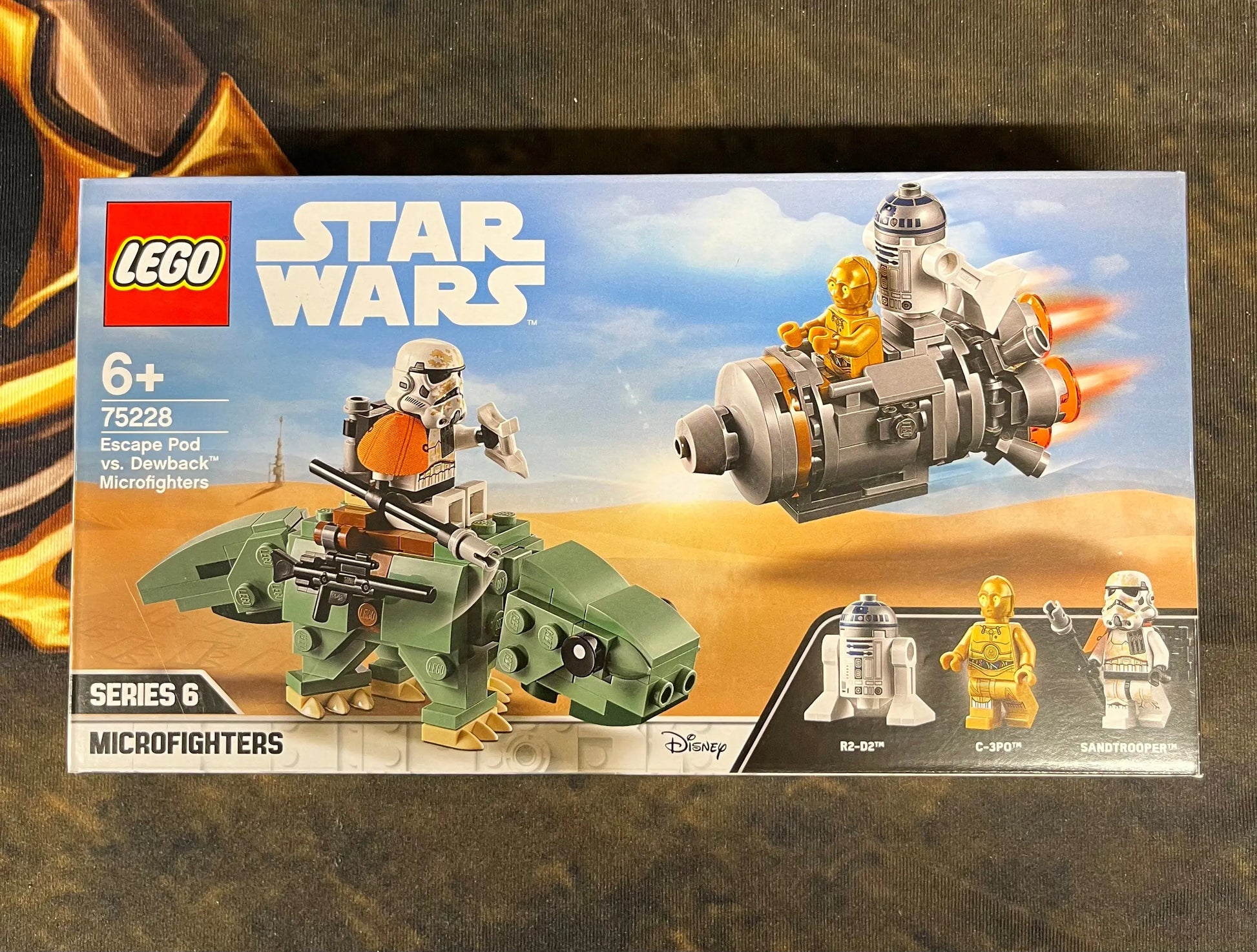 LEGO Star Wars Micro Fighters - Escape Pod vs. Dewback Microfighters 75228 FRENLY BRICKS - Open 7 Days