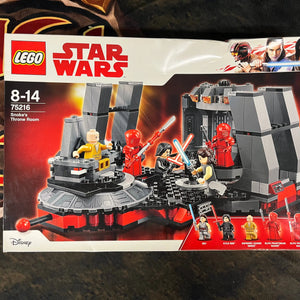 LEGO Star Wars Snoke’s Throne Room 75216 FRENLY BRICKS - Open 7 Days