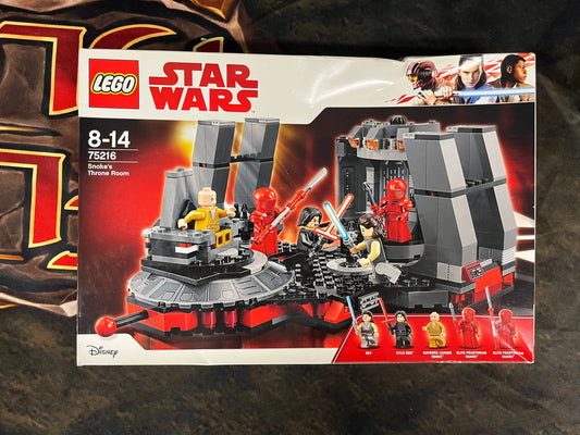 LEGO Star Wars Snoke’s Throne Room 75216 FRENLY BRICKS - Open 7 Days