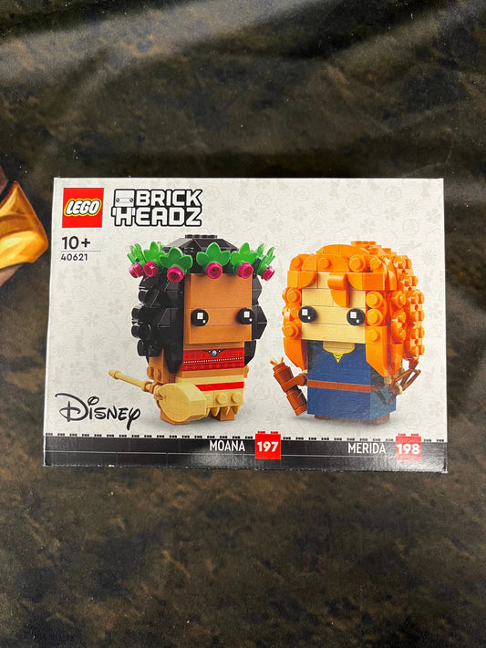 LEGO Brick Headz Moana #197 Merida #198 Twin Pack 40621 FRENLY BRICKS - Open 7 Days