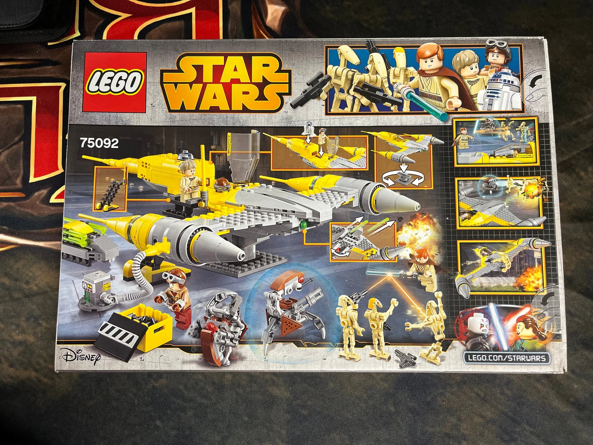 LEGO Star Wars 75092 Naboo Starfighter 442 Pieces FRENLY BRICKS - Open 7 Days