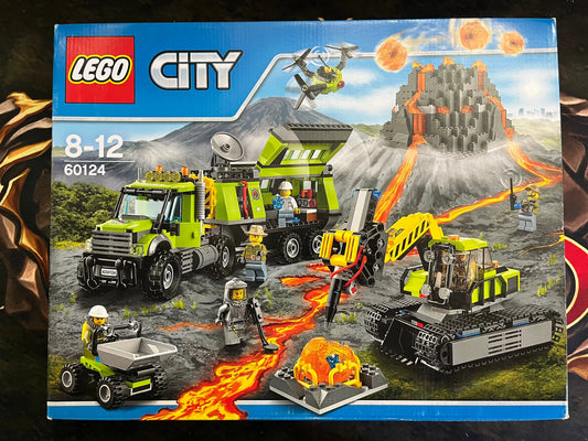 LEGO City - Volcano Exploration Base 60124 FRENLY BRICKS - Open 7 Days