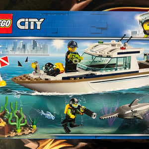 LEGO City - Diving Yacht 60221 FRENLY BRICKS - Open 7 Days