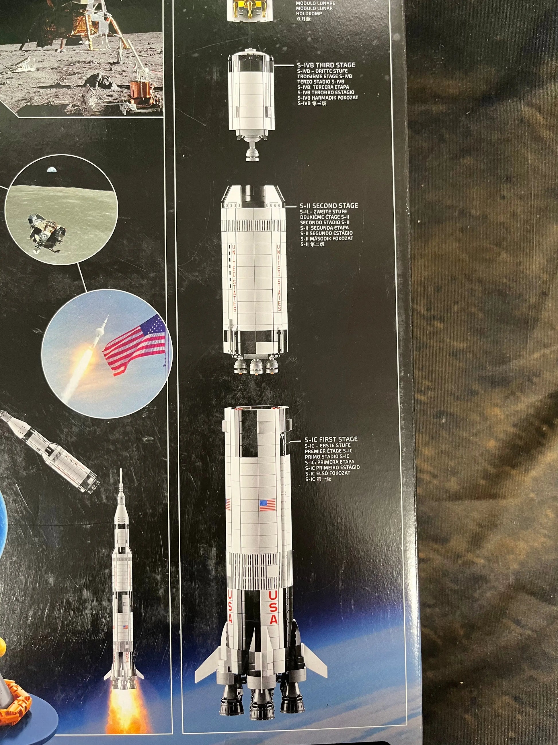 LEGO Ideas #17 NASA APOLLO SATURN V 21309 FRENLY BRICKS - Open 7 Days