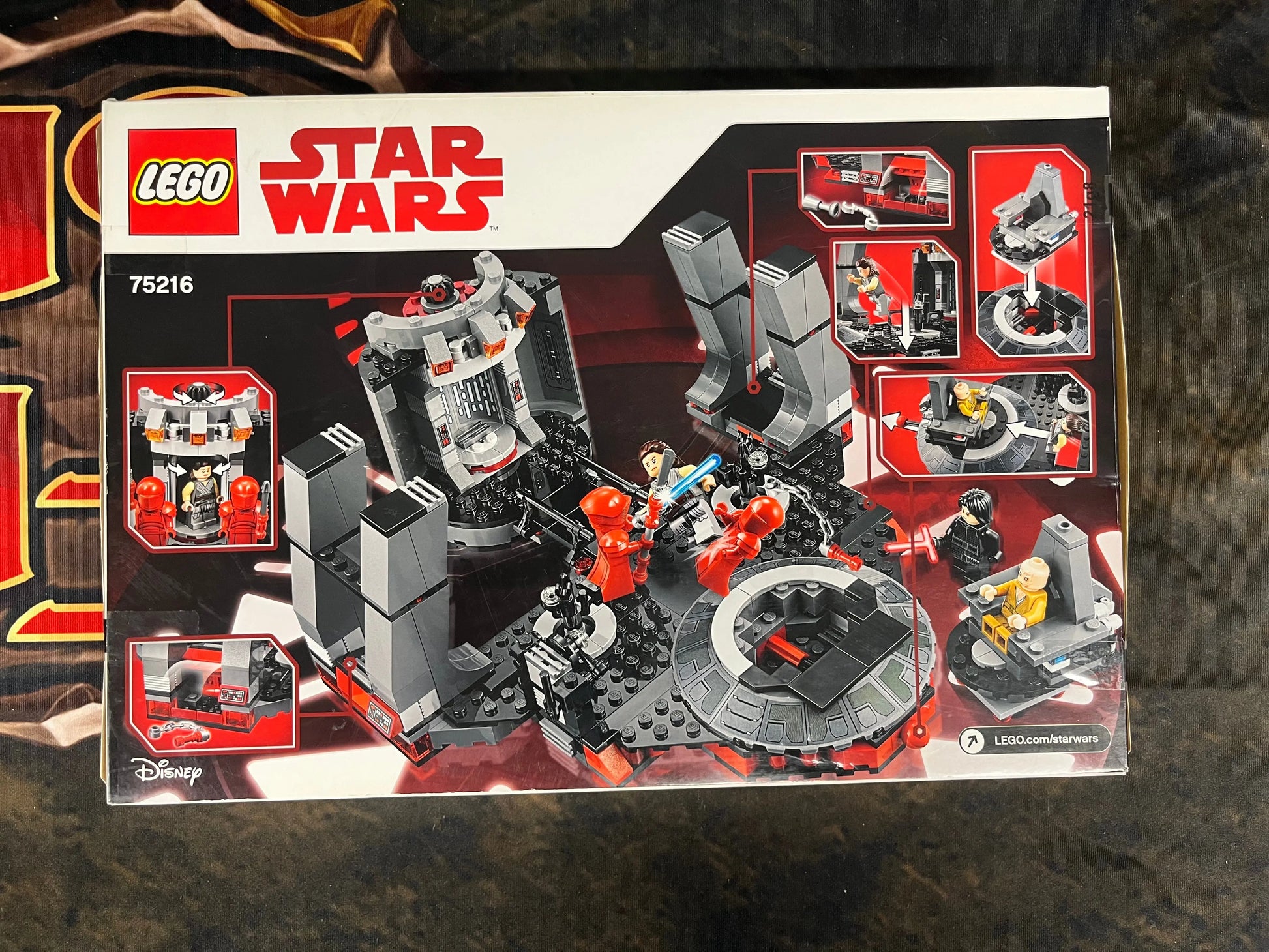 LEGO Star Wars Snoke’s Throne Room 75216 FRENLY BRICKS - Open 7 Days