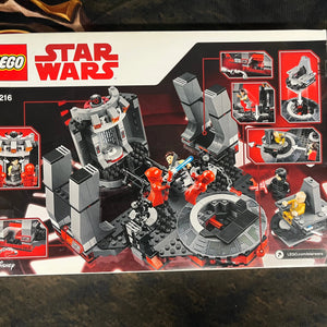 LEGO Star Wars Snoke’s Throne Room 75216 FRENLY BRICKS - Open 7 Days