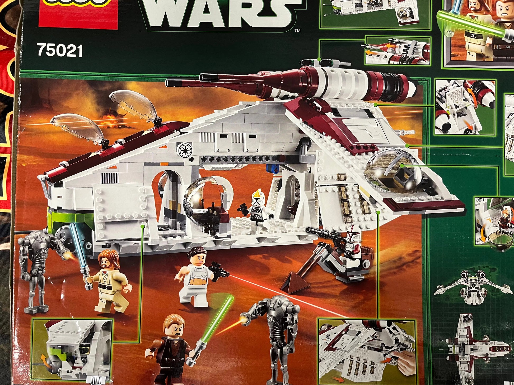 LEGO Star Wars Republic Gunship 75021 FRENLY BRICKS - Open 7 Days