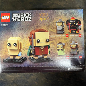 LEGO Brick Headz Gollum #183 Frodo #184 Lord of the Rings Twin Pack 40630 FRENLY BRICKS - Open 7 Days