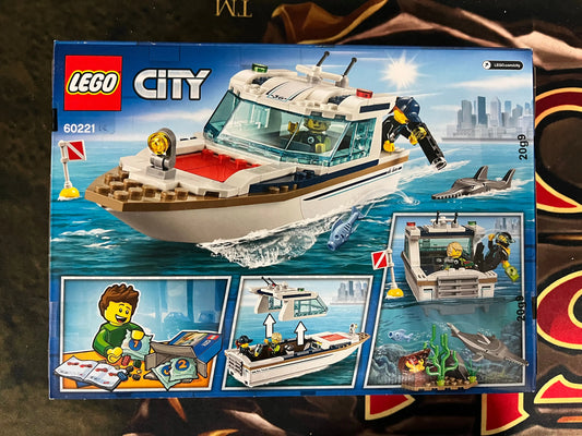 LEGO City - Diving Yacht 60221 FRENLY BRICKS - Open 7 Days