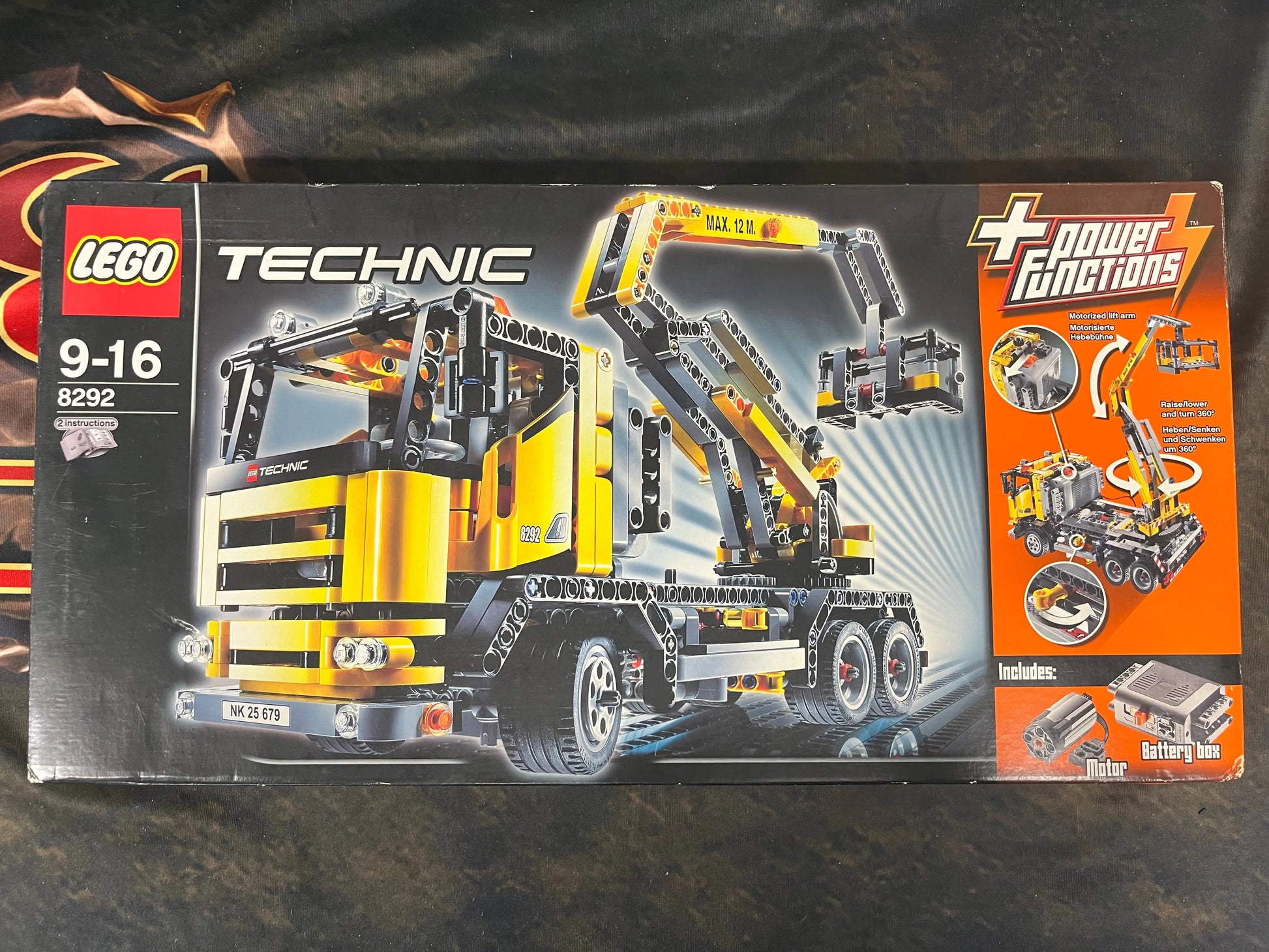 LEGO Technic Cherry Picker Power Functions Construction Vehicle 8292 FRENLY BRICKS - Open 7 Days