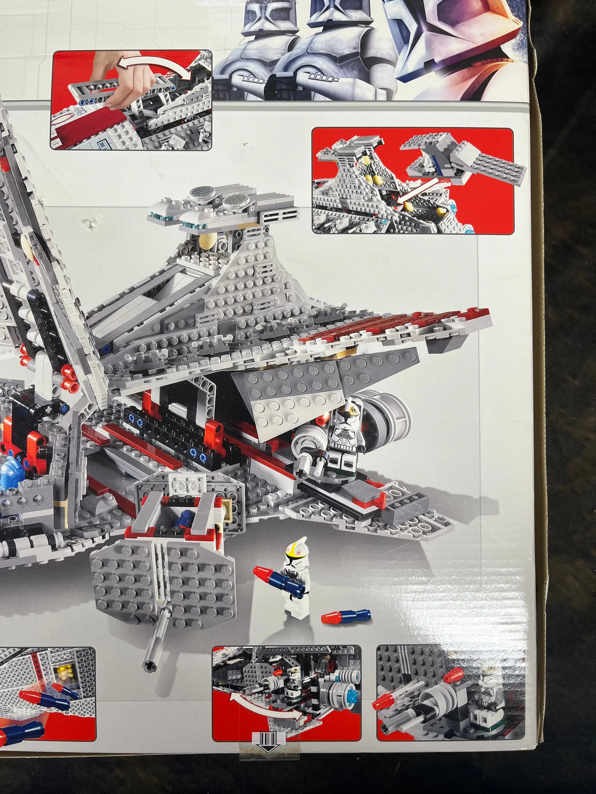 LEGO Star Wars - Venator-Class Republic Attack Cruiser 8039 FRENLY BRICKS - Open 7 Days