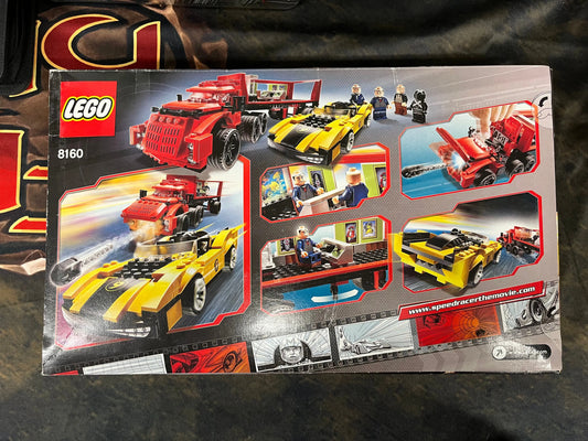 LEGO Racers: Cruncher Block & Racer X (8160) FRENLY BRICKS - Open 7 Days