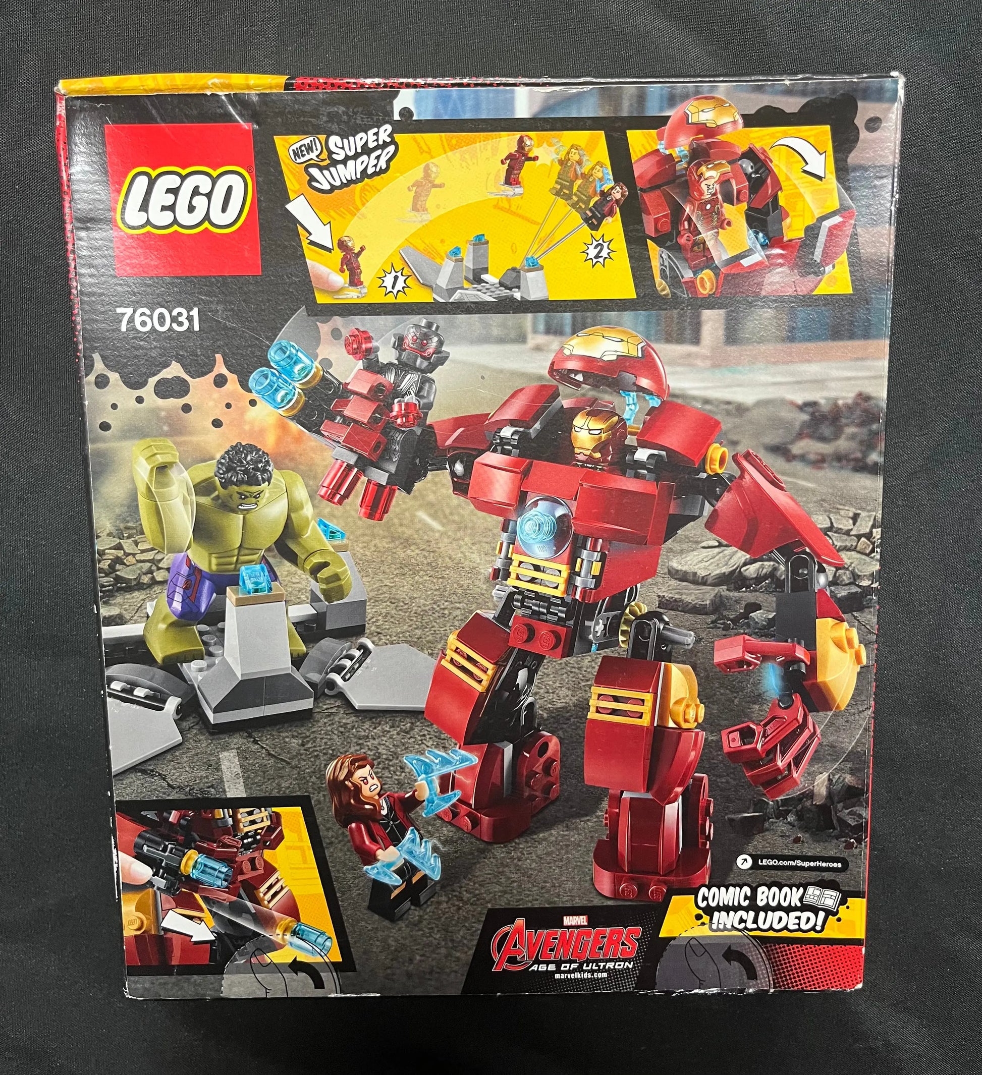 LEGO Marvel The Hulk Buster Smash 76031 FRENLY BRICKS - Open 7 Days