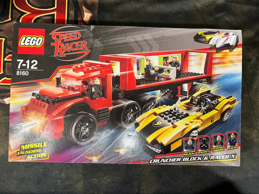 LEGO Racers: Cruncher Block & Racer X (8160) FRENLY BRICKS - Open 7 Days