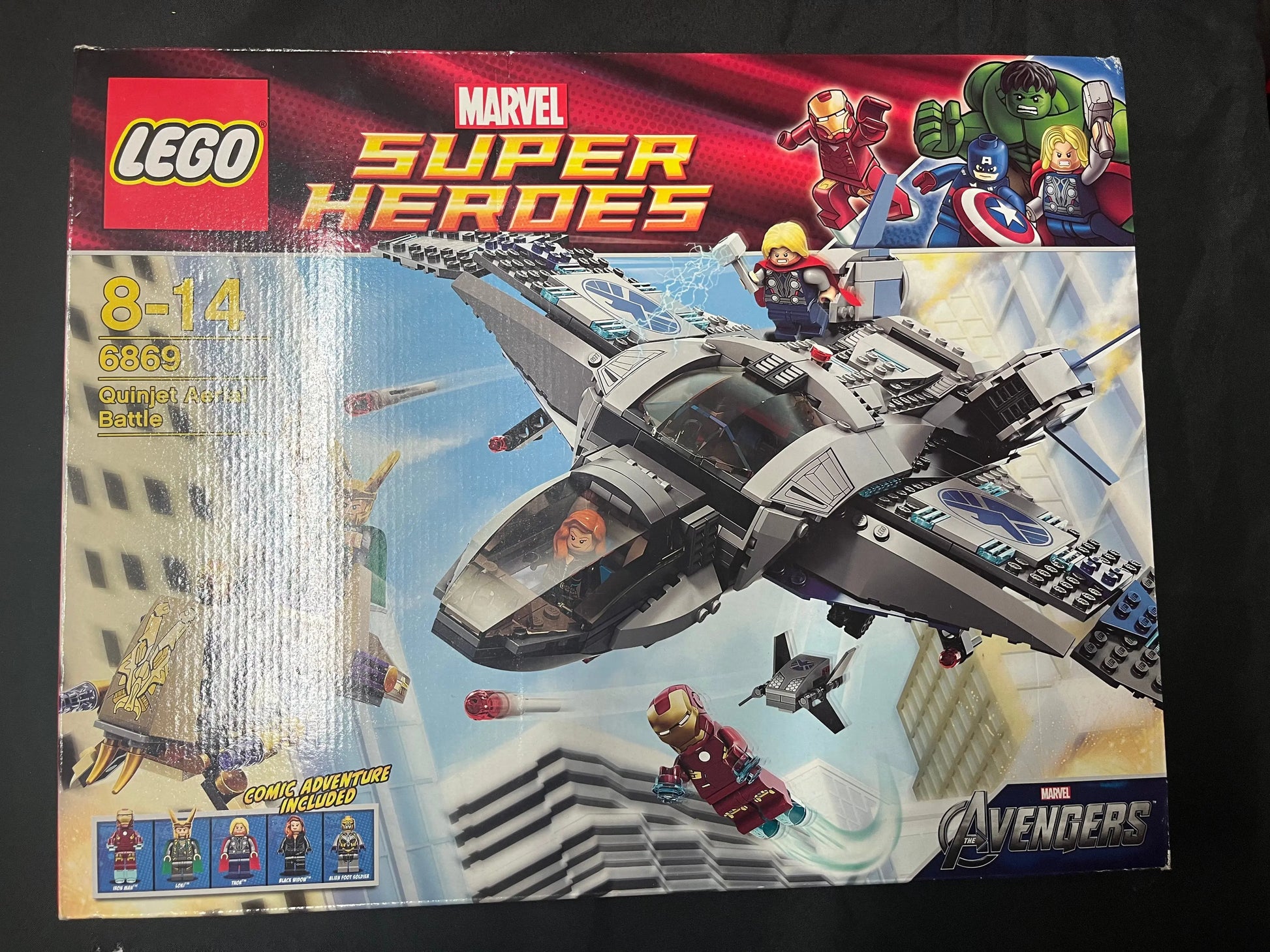 LEGO Marvel - Quinjet Aerial Battle 6869 FRENLY BRICKS - Open 7 Days