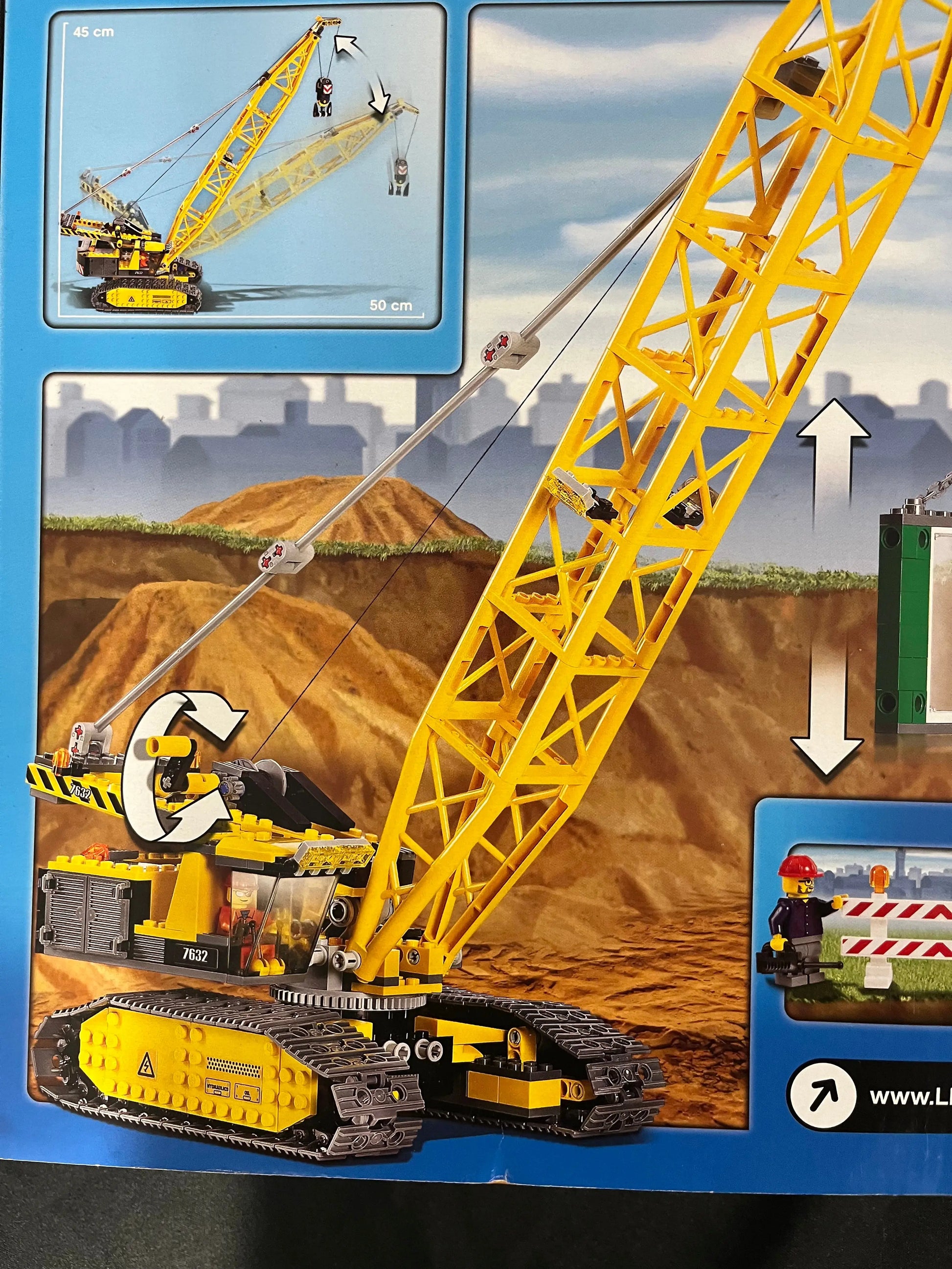 LEGO City - Crawler Crane 7632 FRENLY BRICKS - Open 7 Days