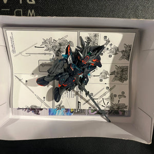 BANDAI SPIRITS SDW HEROES Sasuke Delta Gundam Color-coded Plastic Model (Build With Box) FRENLY BRICKS - Open 7 Days