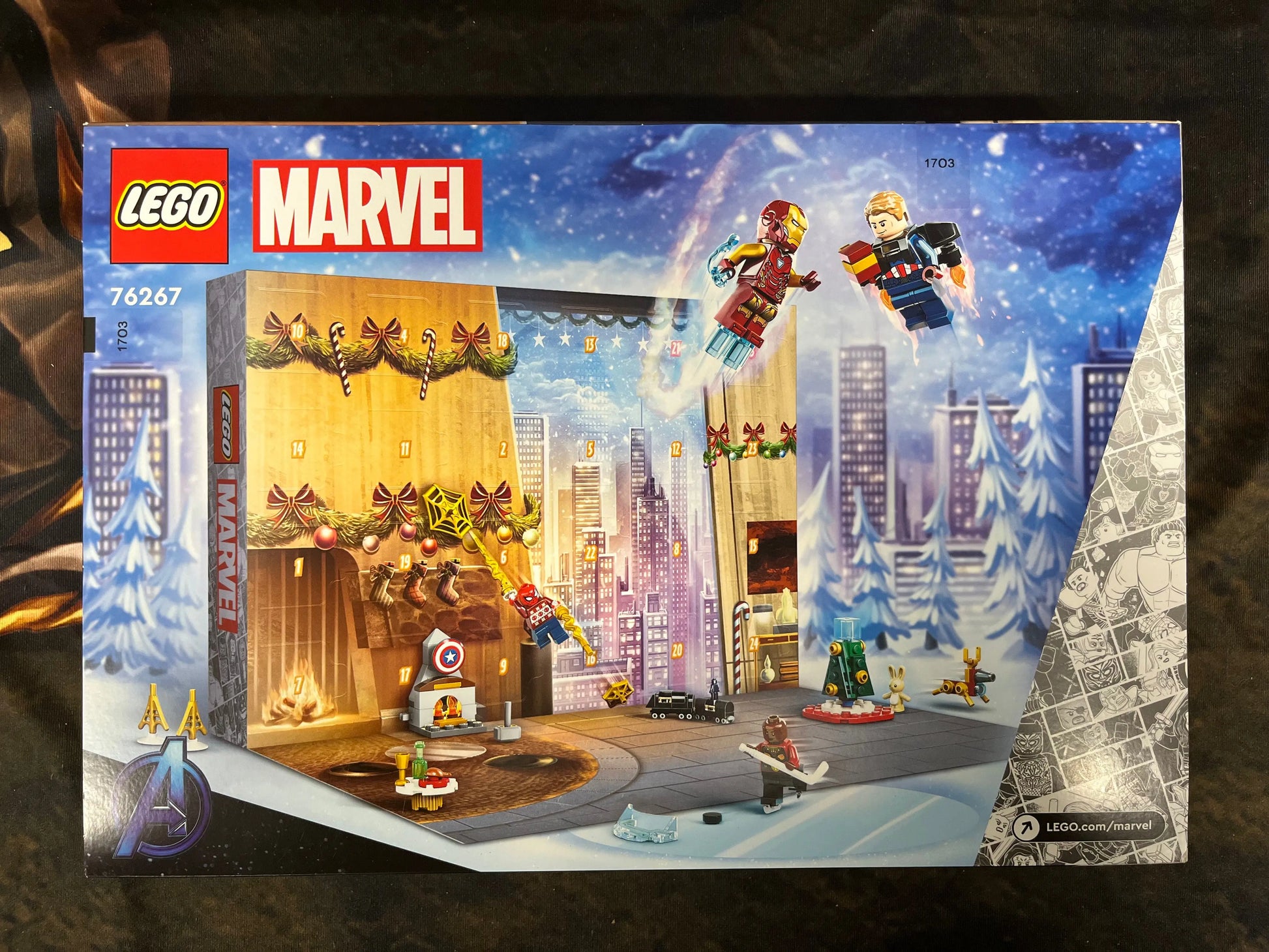 LEGO Marvel Avengers Advent Calendar 76267 FRENLY BRICKS - Open 7 Days