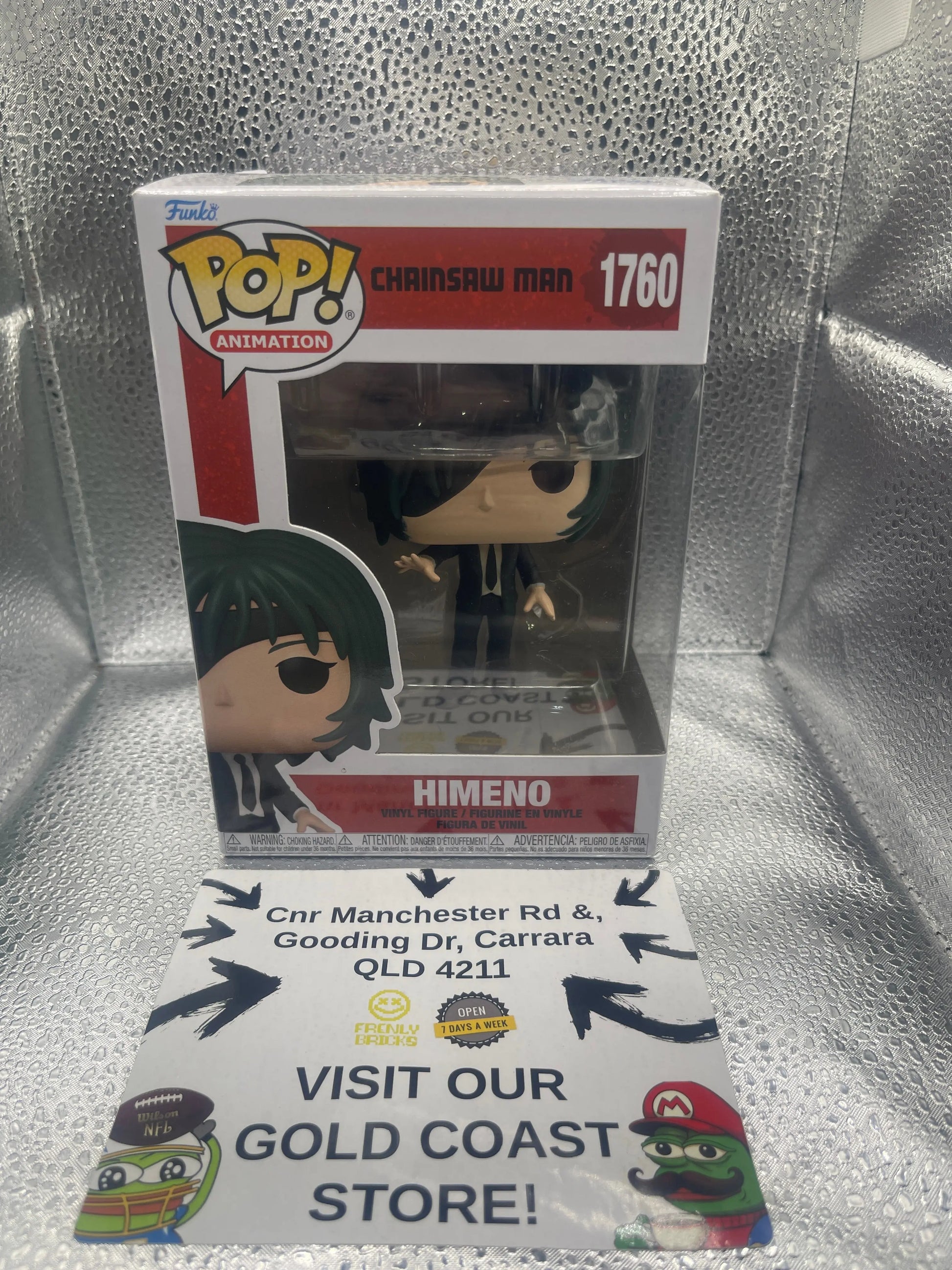 Funko POP! Animation Chainsaw Man #1760 Himeno FRENLY BRICKS - Open 7 Days