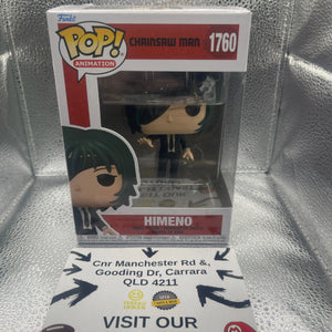 Funko POP! Animation Chainsaw Man #1760 Himeno FRENLY BRICKS - Open 7 Days