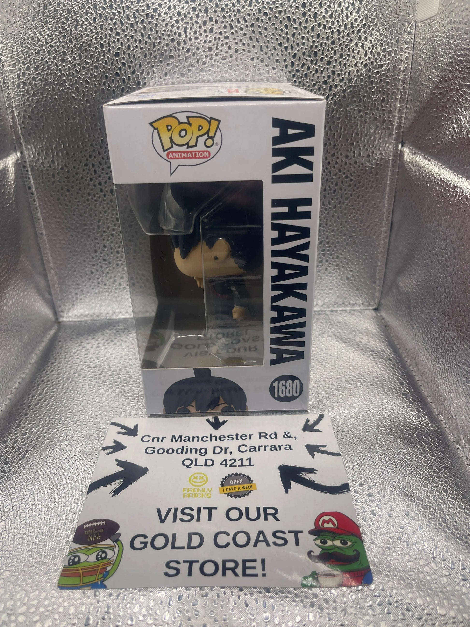Funko Pop! Vinyl: Chainsaw Man - Aki Hayakawa #1680 FRENLY BRICKS - Open 7 Days