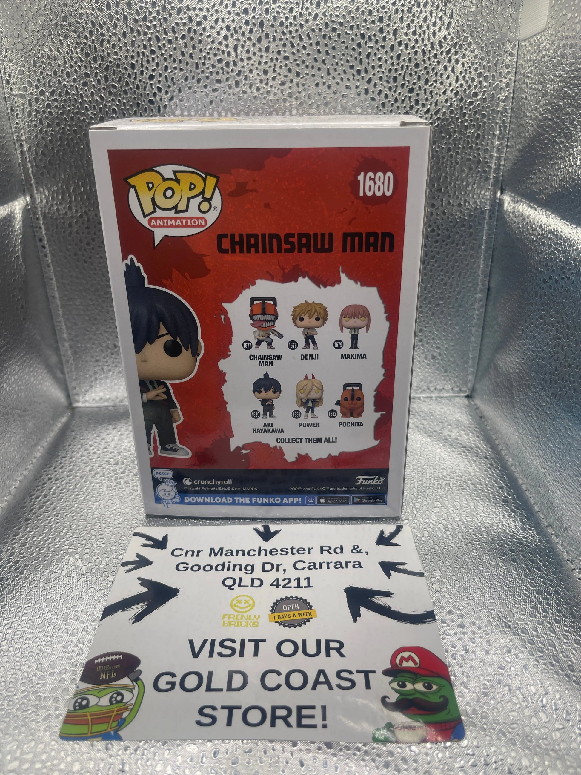 Funko Pop! Vinyl: Chainsaw Man - Aki Hayakawa #1680 FRENLY BRICKS - Open 7 Days