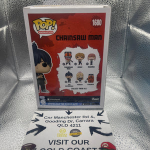 Funko Pop! Vinyl: Chainsaw Man - Aki Hayakawa #1680 FRENLY BRICKS - Open 7 Days