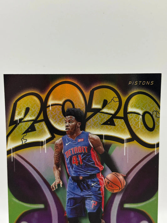 2020-21 Panini Certified Basketball #12 Saddiq Bey 2020 09/10 Pistons FRENLY BRICKS - Open 7 Days