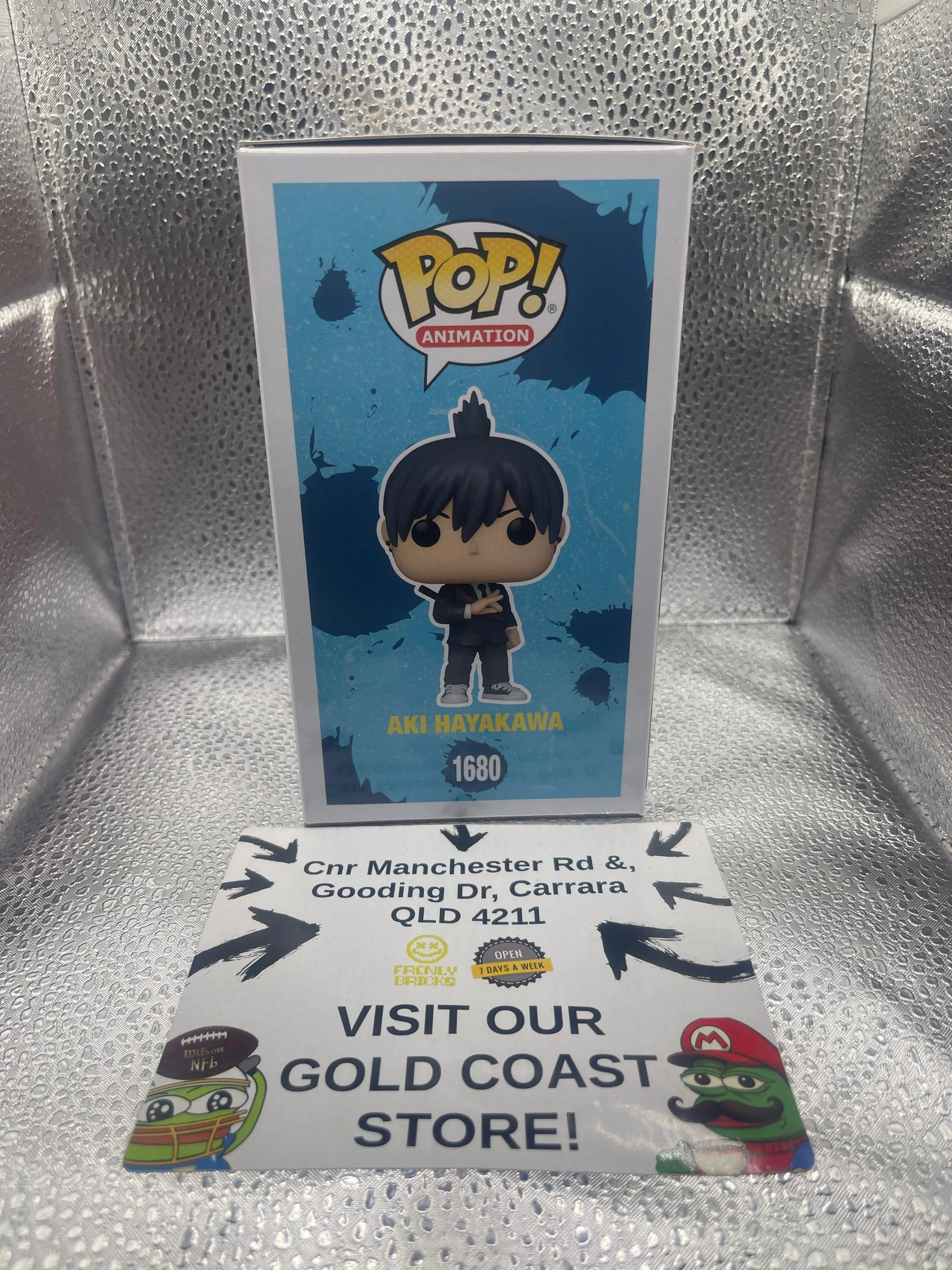 Funko Pop! Vinyl: Chainsaw Man - Aki Hayakawa #1680 FRENLY BRICKS - Open 7 Days