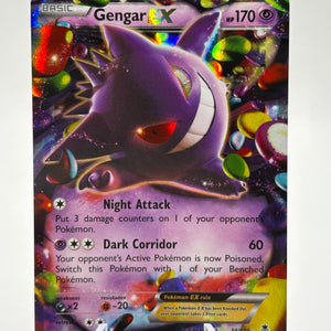 Pokemon TCG XY Phantom Forces - Gengar EX 34/119 Rare LP (2) FRENLY BRICKS - Open 7 Days