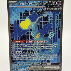 Pokemon TCG Prismatic Evolution - Iron Crown EX 158/131 Special Illustration Rare Nm FRENLY BRICKS - Open 7 Days